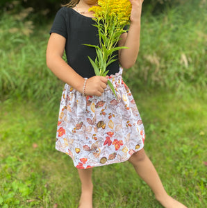 Little Girl Leaf Skirt