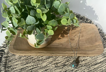 Load image into Gallery viewer, Turquoise Cow Tag Necklace