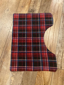 Plaid Burp Cloth