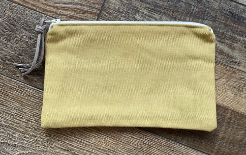 Tan Zipper Bag