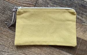 Tan Zipper Bag