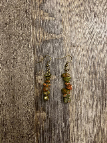Multi-Color Bead Earrings