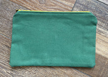 Load image into Gallery viewer, Green Zipper Bag