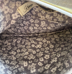 Tan Zipper Bag