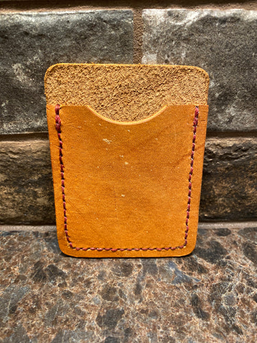 Tan Leather Money/Card Holder